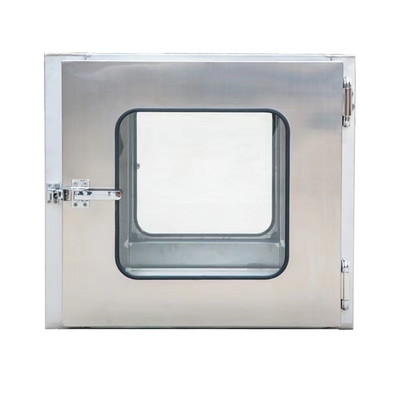 220V 50HZ Cold Rolled Cleanroom Pass Box กล่องสเตนเลสสตีล Static Pass