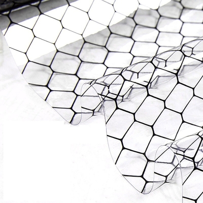 ความสามารถในการปฏิบัติที่แข็งแกร่ง ESD Grid Curtain คุณสมบัติถาวร PVC ป้องกันไฟฟ้าสถิตย์