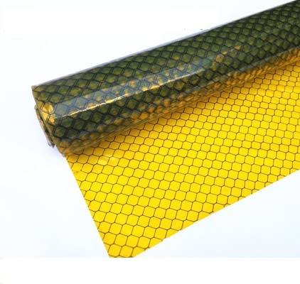 Black ESD Grid Curtain ไวนิล Honeycomb ตาข่ายโปร่งใสแผ่นฟิล์มคลีนรูม