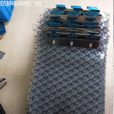 แผ่นฟิล์มใส PVC ป้องกันไฟฟ้าสถิตย์ ESD 0.3mm 0.5mm 1.0mm