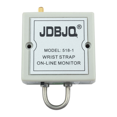 เครื่องทดสอบสายรัด ESD สำหรับห้องปฏิบัติการแบตเตอรี่ 9V สายทดสอบกราวด์ 80 (W) × 40 (H) × 117 (D) MM