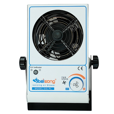 เครื่องเป่าลมไอออไนซ์ 2.6 กก. FT013 เครื่องกำจัดไฟฟ้าสถิตสำหรับคลีนรูมอุตสาหกรรม