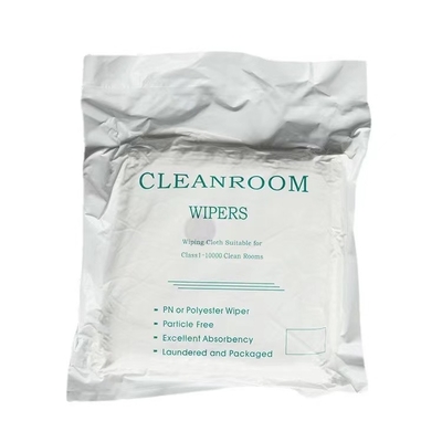 ผ้าสำลีฟรี 35GSM Cleanroom Polyester Wiper 50% Viscose Bemcot M-3