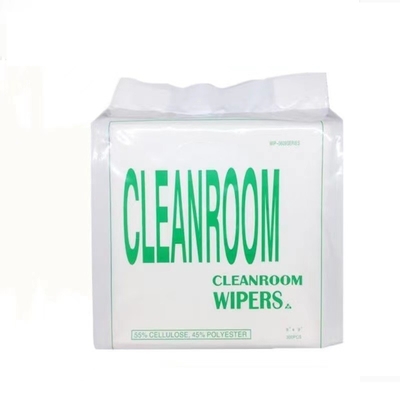ที่ปัดน้ำฝนโพลีเอสเตอร์คลีนรูมเลเซอร์สีขาวสำหรับหน้าจอ Maxclean Microfiber