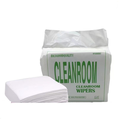 Electronic Cleanroom Wipers 9x9 100 Lint Free Laser Sealed 100% Polyester