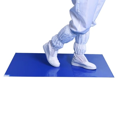กาว 30layers LDPE Clean Room Mats แผ่นรองพื้นต้านจุลชีพควบคุมฝุ่น