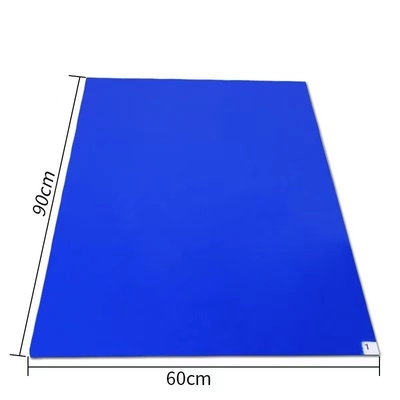 แผ่นโพลีเอทิลีนชนิดเหนียวแน่นสำหรับคลีนรูมไม่มีสารตกค้าง 24&quot;*45&quot;