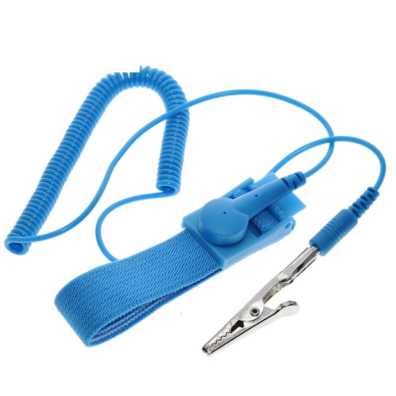 Fairtech Elastic Anti Static ESD สายรัดข้อมือ 2.2MM PVC Wireless Anti Static Bracelet