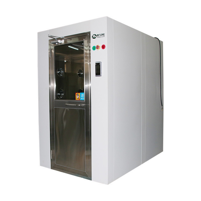 แนวตั้ง 550w Cleanroom Air Shower Hepa Filter อุปกรณ์ฟอก